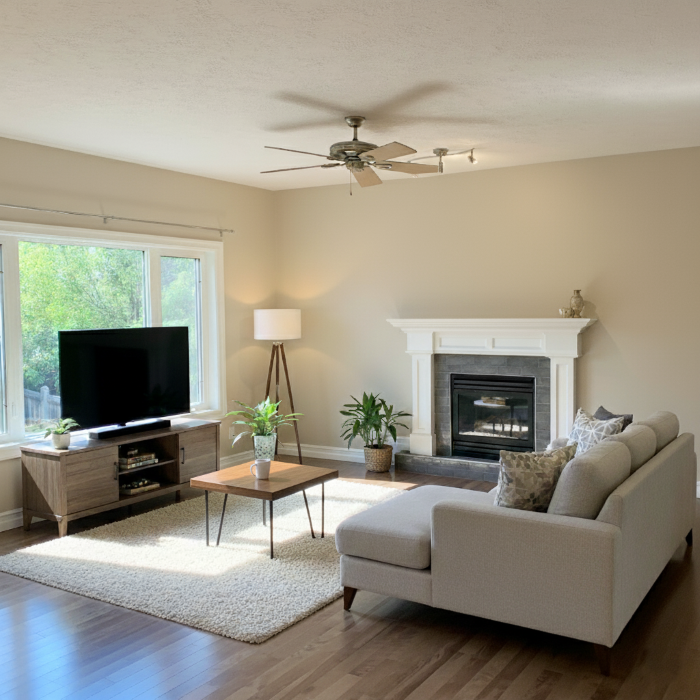 Living Room After Renovation
